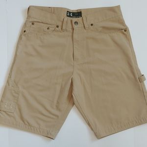 Mens Under Armour Khaki Cargo shorts